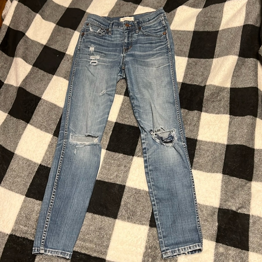 Madewell 9” High Riser Skinny Skinny Jeans. Size 26